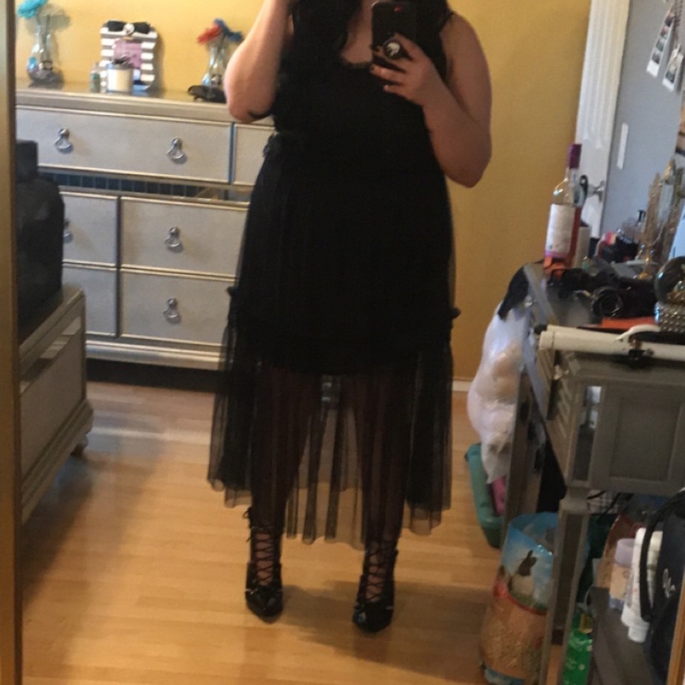 Gorgeous tulle maxi dress